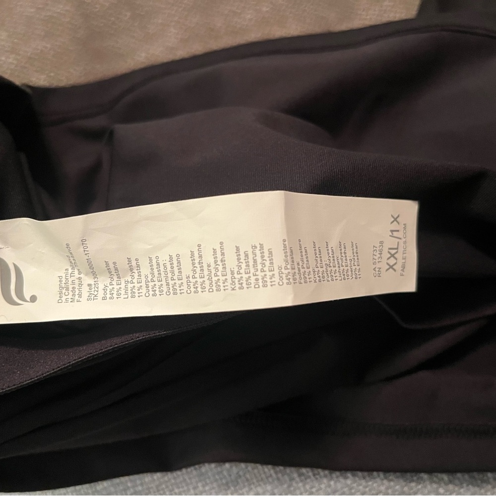 Fabletics Black Women's Tank Top - Picture 4 of 7